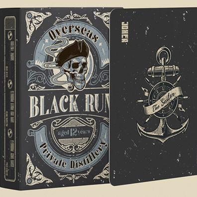 Black Rum Playing Cards